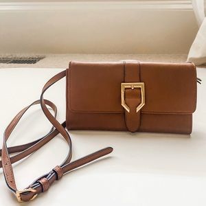Cole Haan Kayden Leather Smartphone Crossbody Bag
